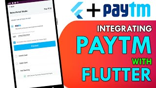 Adding PayTM Payment Gateway to Flutter App | Flutter Tutorial screenshot 2