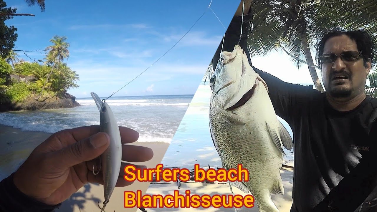 How i caught this monster fish in blanchisseuse Trinidad.