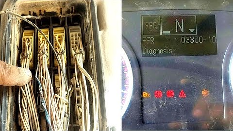 MAN TGA FAULT CODE,FFR 03300-10 What we are Going to do in Case of EMERGENCY