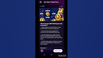 One Token to Rule the Arena || Quiz Answres–Sweat Wallet #Sweatcoin