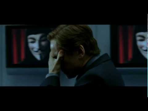 V per Vendetta "Discorso alla Nazione" - ita HD