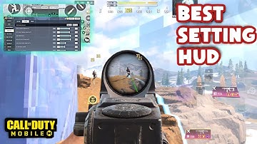 CALL OF DUTY POCO F3 📲 ALL SETTINGS ⚙️ HUD + SENSITIVITY [Call Of Duty Mobile Gameplay] POCO F3 CODM