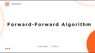 [Neuriton] Buổi 20: The Forward-Forward Algorithm