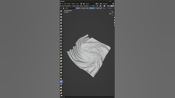 Cloth Brush in Blender #3d #tutorial #blender #blendershorts