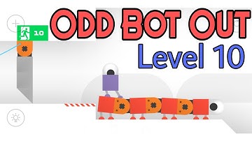 Odd Bot Out Level 10, Odd bot out gameplay, odd bot out walkthrough, Invincible Sigog