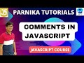Comments in JavaScript | JavaScript Course for Beginners