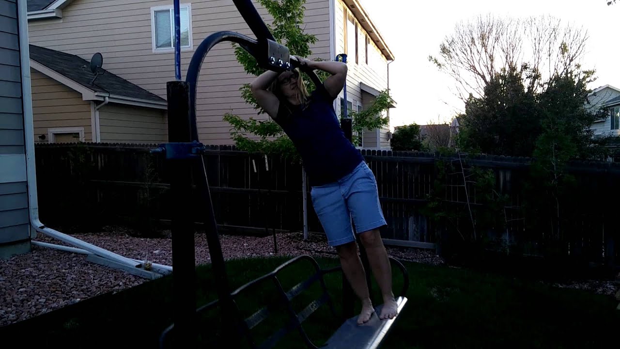 Back Yard Ski Chair Swing from Arapaho Basin - Exposition Lift