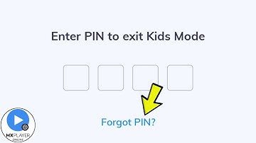 MX Player Online App Me Kids Mode PIN Forget Kaise Kare? | Full Guide