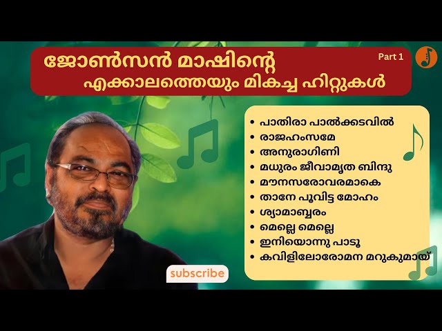 All-Time Favorites of Johnson Master | Malayalam Melody Hits class=