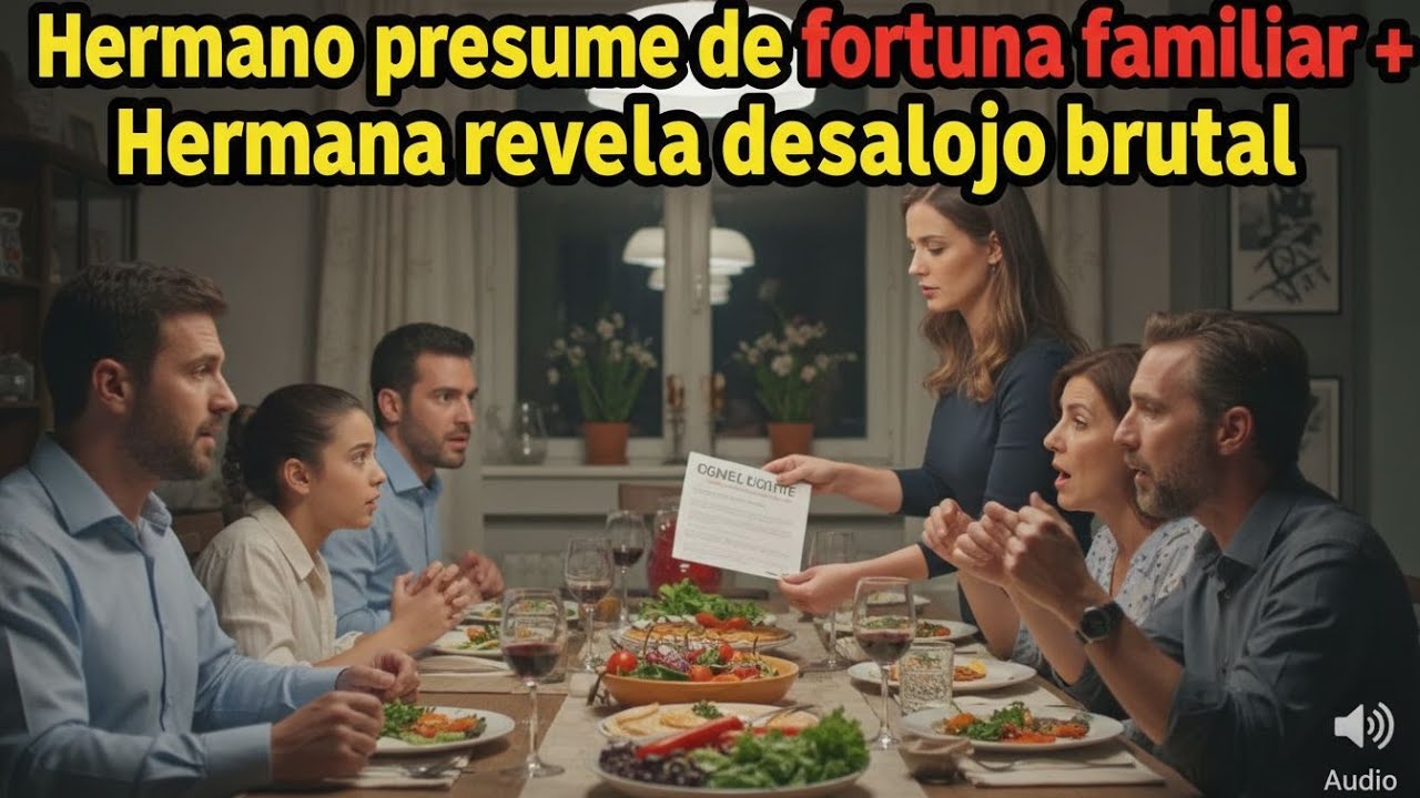 Hermano Alardea De Riqueza En Cena De Nochebuena, Hermana Presenta Orden De Desalojo Sorpresa