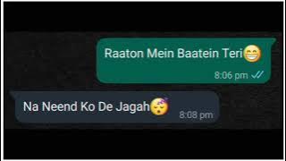 Tere Sath Mein Ho Subha❤| Love Whatsapp Status😉| uMeR hOnEy🔱