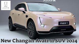 Received New Interior and Exterior Colors and Technological Upgrades | New Changan Avatr 11 SUV 2024