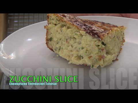 Zucchini Slice Cheekyricho Thermochef Tutorial-11-08-2015