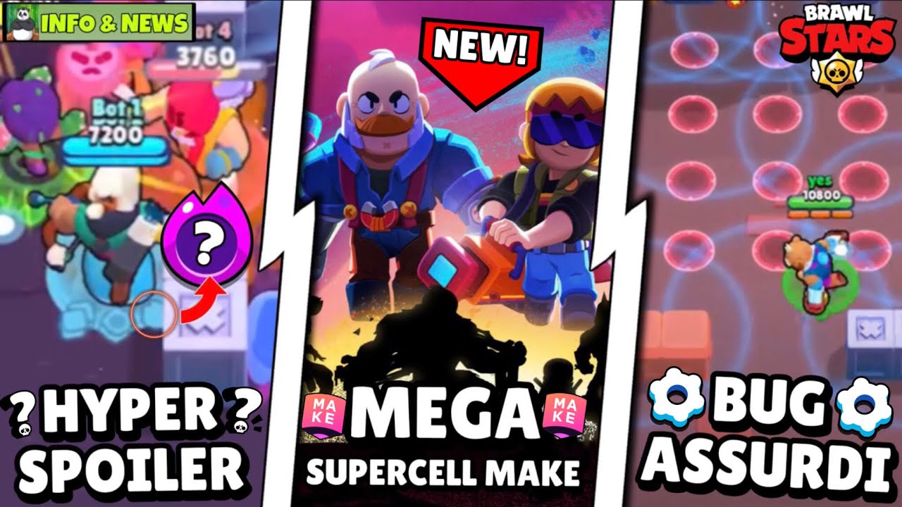 🤯 IN ARRIVO 6 NUOVE SKIN e SPOILER HYPERCHARGE! - Brawl Stars - YouTube