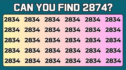 Test Your Observation Skill! Spot The Odd Numbers and Letters