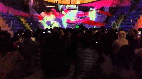 Projection mapping in Yokohama