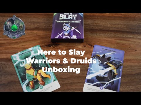 Here to Slay: Warriors & Druids Expansion, Board Game