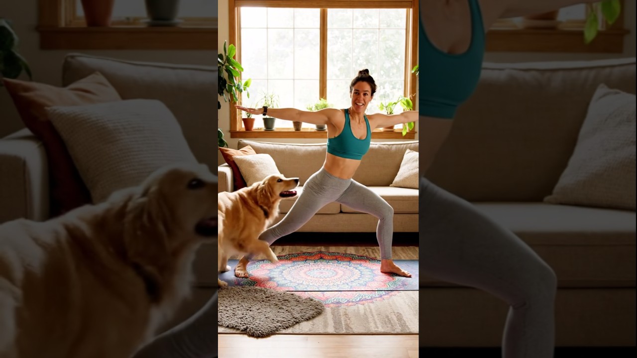 When Your Dog Becomes Your Workout Partner! 