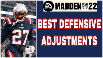 MADDEN 22 - BEST DEFENSIVE ADJUSTMENTS IN THE GAME ‼️ HOW TO BOX YOUR OPPONENTS EVERY GAME 🔥