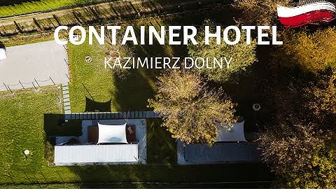 Amazing Container Hotel in Poland with 9.7 Booking.com score