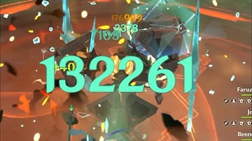 C0R1 Xiao + C4 Jean + C6 Faruzan vs Perpetual Mechanical Array