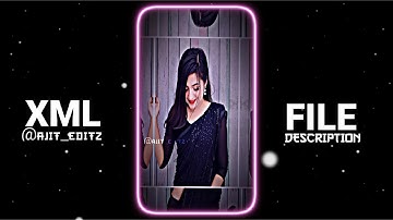 Chamak Chamak Alight Motion Edit | New Xml File | New Trend Xml | New Xml Video @Ajit_Editz