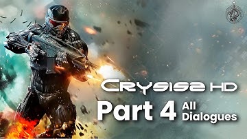 Crysis 2 All Cutscenes and Dialogues (Game Movie) - Part4 HD 60FPS #StoryGameplay