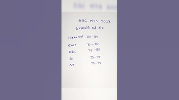 ssc mts 2022 expected cutoff #ssc #sscmts2022 #sscmts #ssc2022 #sscmts