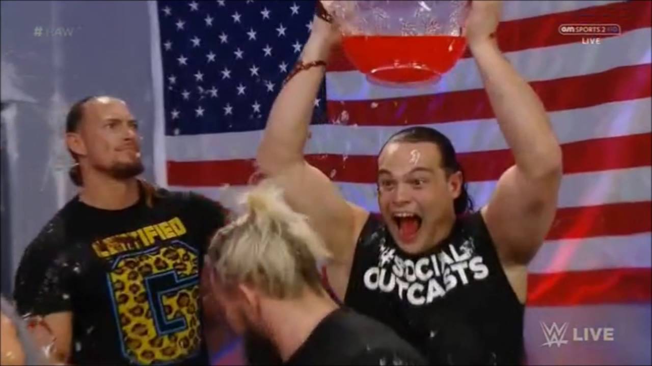 4th of July 2016 WWE Raw Funny Food Fight (Complete) - YouTube