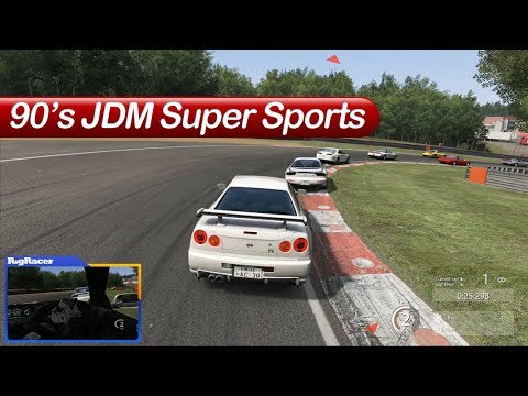 Nissan Skyline R34 GTR at Brands Hatch - Assetto Corsa Oculus Rift ...