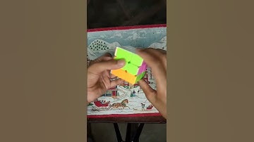 How to solve last layer in windmill cube #viral #cube #shorts