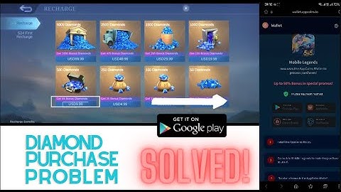 MLBB Diamond purchase problem | Solved
