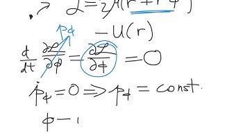 Sec. 13.4 - Ignorable Coordinates