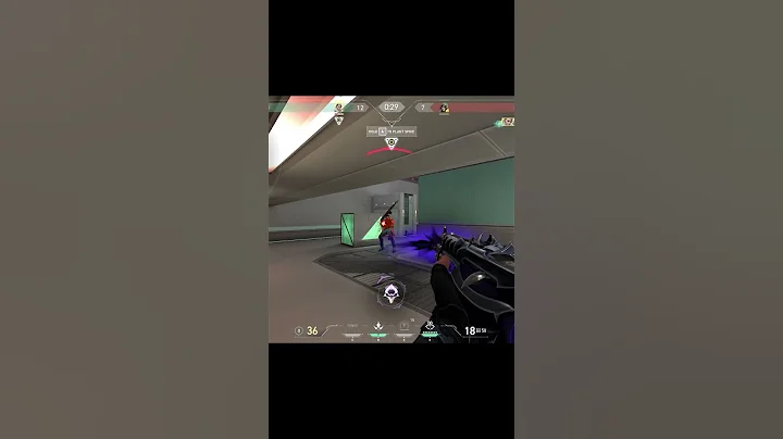 Teammate during 1v5 #valorant #valorantshorts #ace #sheknows