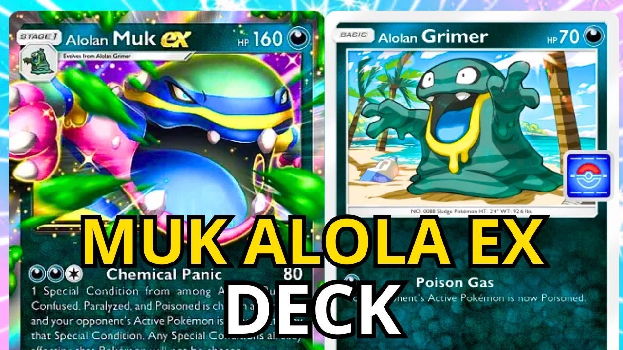 MUK ALOLA EX con SNORLAX è GIOCABILE?! POKEMON POCKET - YouTube