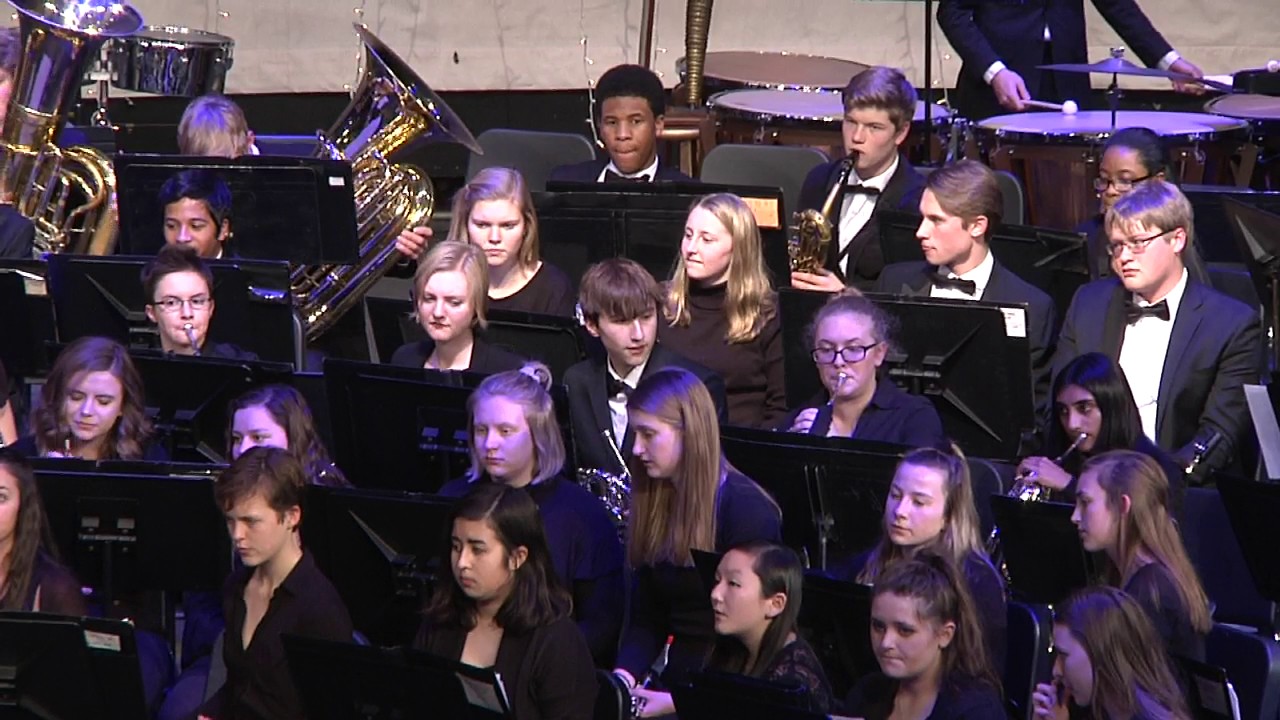 2016 Edina High School Varsity and Symphonic Band December Concert