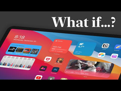 Concept: iPadOS 15 with Proper Support for Widgets