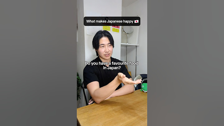 What makes Japanese people happy