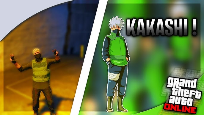 Kakashi Hatake Modded Outfit Tutorial Gta 5 Youtube