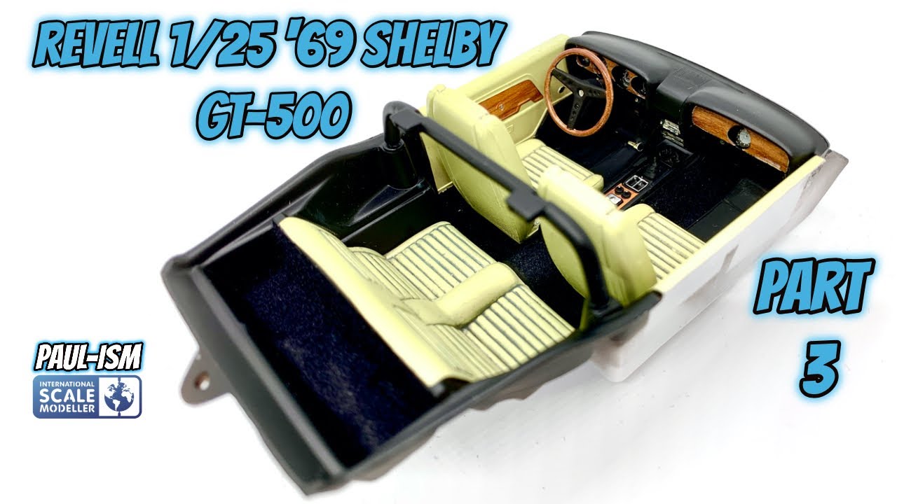 Part 3 - Revell 1/25 '69 Shelby GT-500 Video build - YouTube