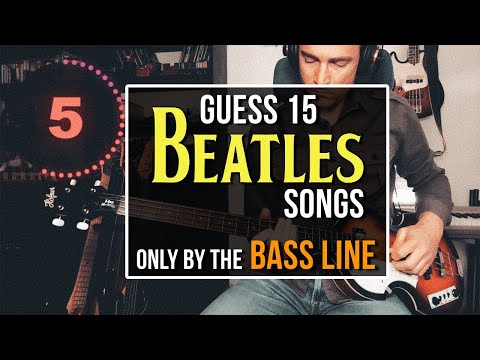 GUESS 15 BEATLES SONGS - Ep.1 [LEVEL EASY]