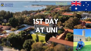 Frist day at Uni | Living Alone as an international student | UWA | Australia