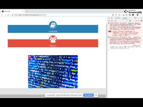 Learn to React Educational App Demo