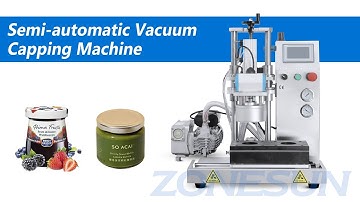 How To Use Semi-Automatic Vacuum Capping Machine For Twist Off Lids?