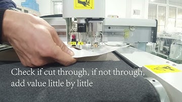 Installing Cutting Tools on JWEI Digital Cutter LST-0604-RM Digital Cutter