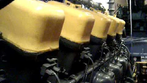 In the Engine Room of the T/V Alice Winslow