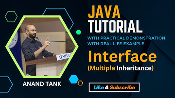#21 Java Tutorial : OOP Basics : Interface | Anand Tank