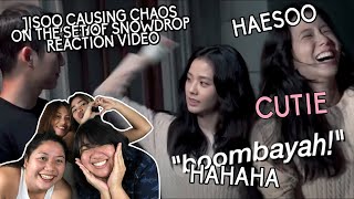JISOO CAUSING CHAOS ON THE SET OF SNOWDROP Reaction Video | Pinkpunk TV
