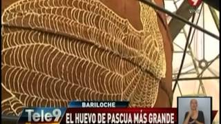 Bariloche: El huevo de pascua más grande