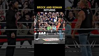 Brock Lesnar And Roman Reigns Return On Raw War Game Brawl Edit